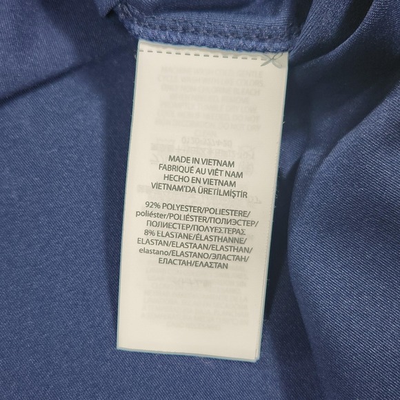 RLX Ralph Lauren Polo Mens Large USA Ryder Cup Shirt Navy Blue Golf 2018 Wicking - Picture 14 of 14